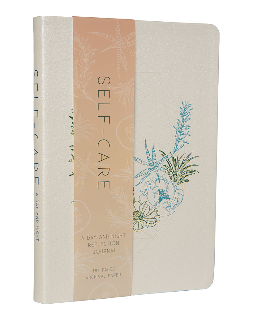 Insight Editions self-care softcover book featuring calming design and inspiring quotes for relaxation and wellness.