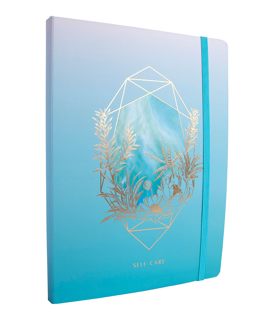 Insight Editions self-care softcover notebook with a calming cover design, perfect for journaling and daily reflections.