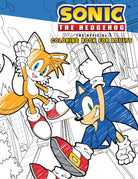 Softcover Sonic the Hedgehog adult coloring book by Insight Editions featuring colorful cover art and character illustrations.