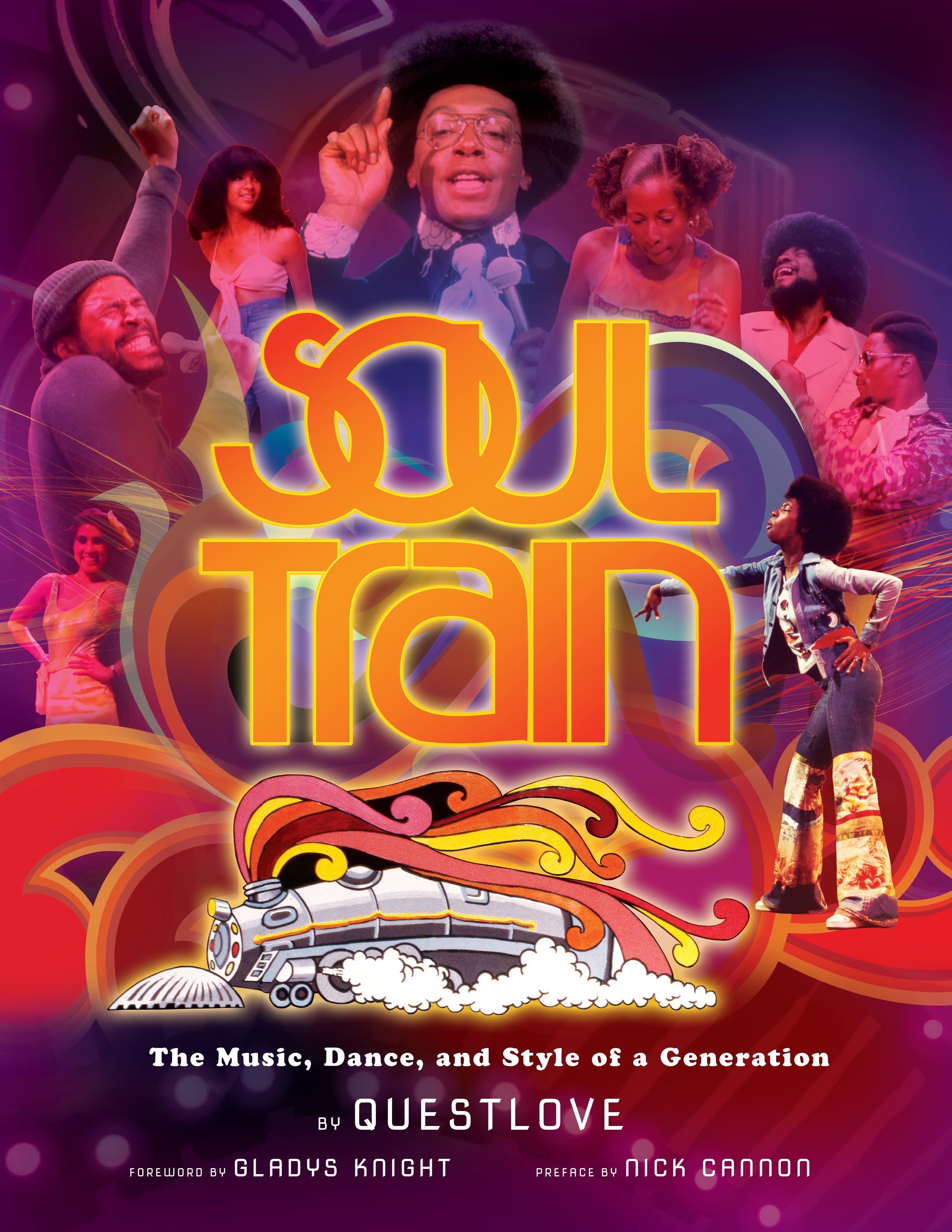Insight Editions Soul Train softcover book with colorful cover art featuring dance and musical themes.