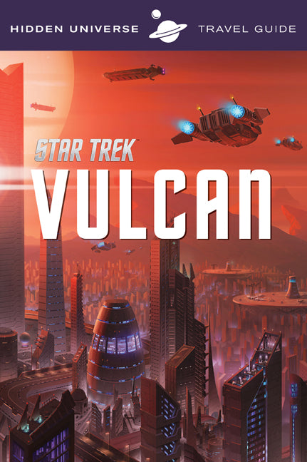 Softcover book titled "Star Trek: Vulcan" by Insight Editions featuring cover art related to Vulcan from Star Trek.