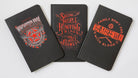 Set of three softcover Supernatural Pocket Notebooks from Insight Editions, featuring dark, mystical cover designs.