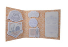 Interior of Insight Editions Supernatural Sticky Note Collection softcover with assorted themed sticky notes and vibrant designs.