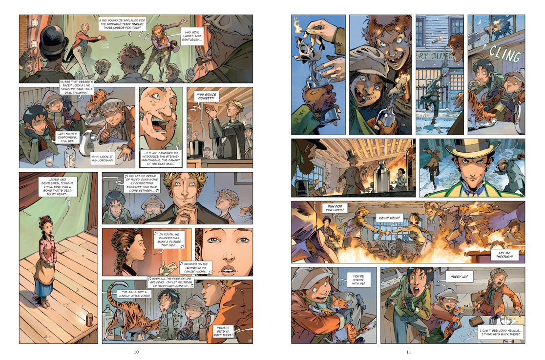 Softcover copy of The Baker Street Four, Vol. 2 by Insight Editions showing the book cover with illustrations and title.