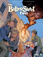 Softcover copy of The Baker Street Four, Vol. 4 by Insight Editions, featuring a cover with Sherlock Holmes and Victorian imagery.
