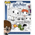 Softcover Harry Potter coloring book by Insight Editions featuring fun, magical illustrations from the official Funko Pop! series.