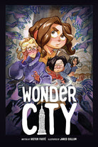 Softcover book titled Wonder City by Insight Editions, featuring colorful cityscape artwork on the cover.