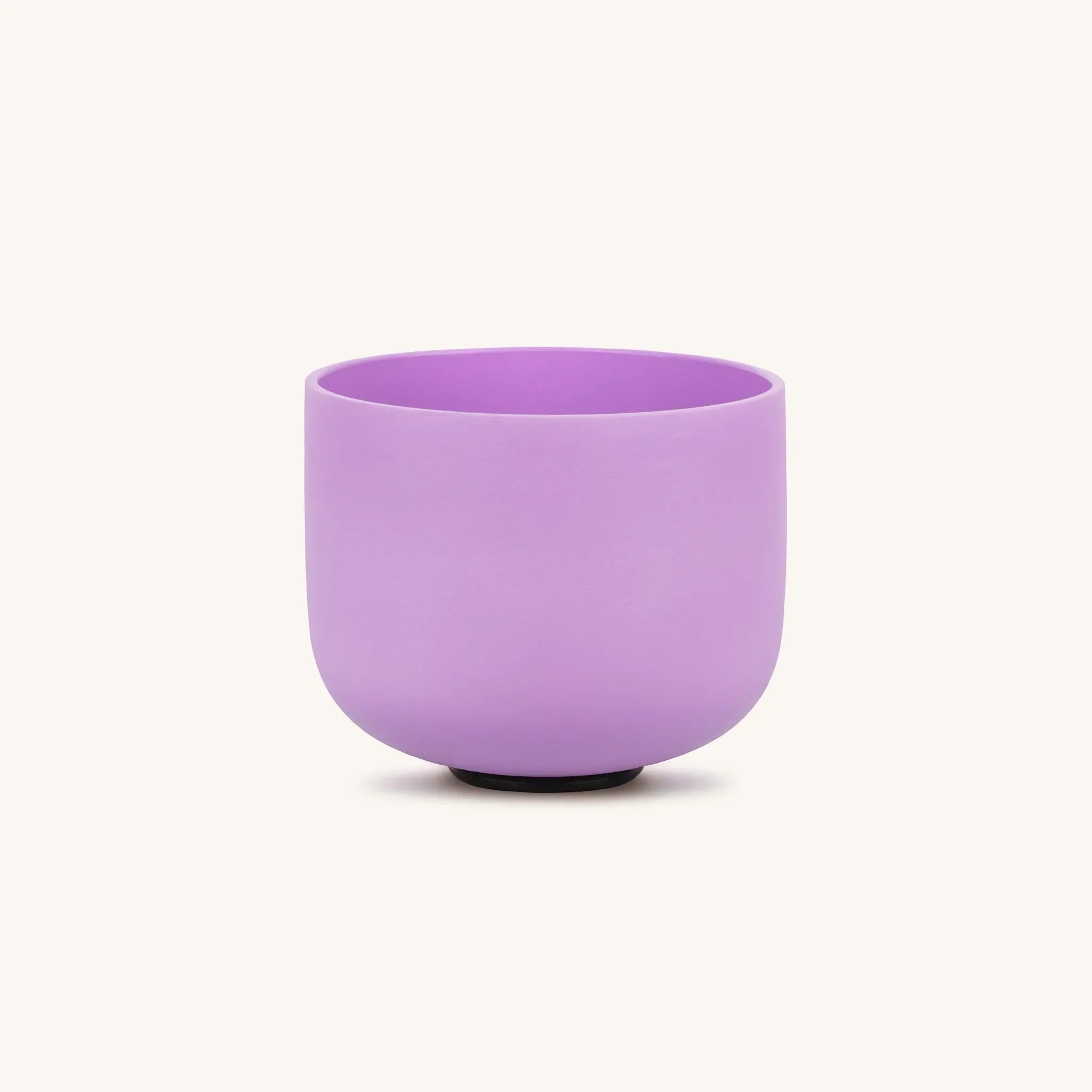 Purple Crown Chakra singing bowl from Karma and Luck, crafted for holistic home decor with intricate patterns and a polished finish.