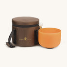 Karma and Luck meditation and relaxation singing bowl bag for storing and protecting singing bowls in home decor.