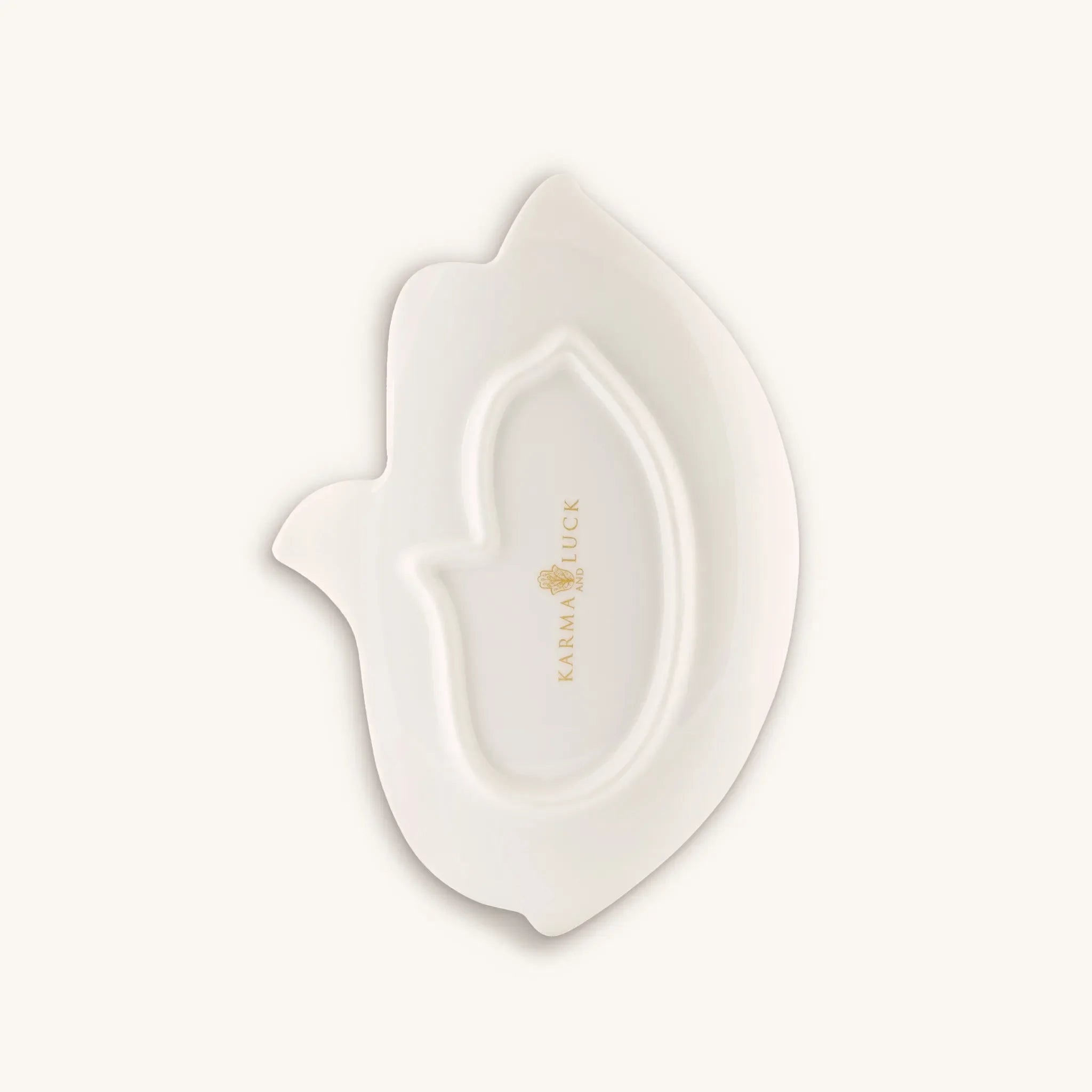 Karma and Luck Hamsa Plate home decor featuring protective Hamsa hand design on a decorative plate.