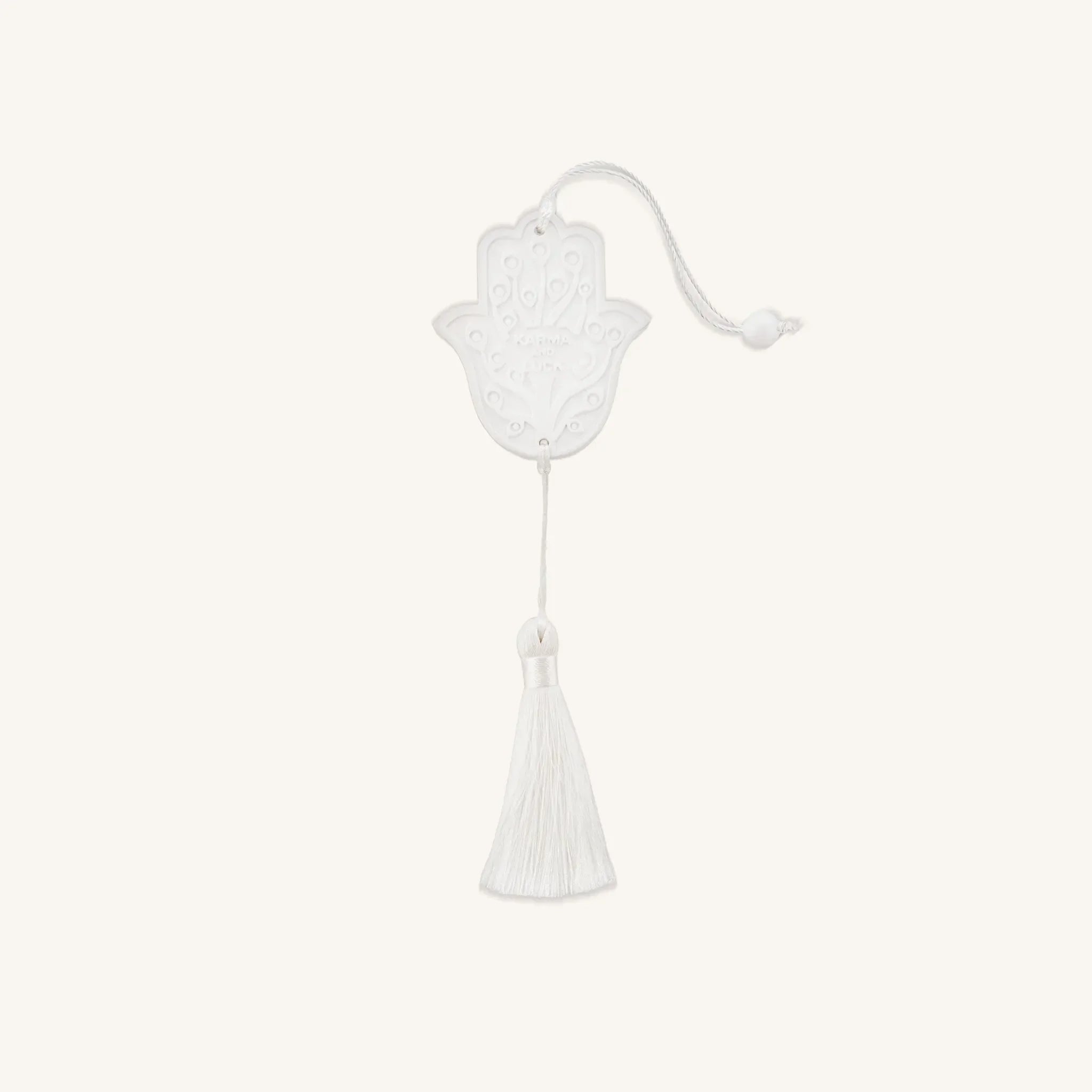 Soapstone "Air" Freshener from Karma and Luck's Spiritual Paths collection, decorative home decor with intricate carvings.