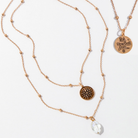 Dainty silver "This Too Shall Pass" star necklace by Katia Designs, featuring a delicate chain and star pendant.