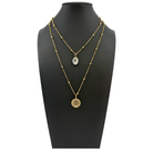 Dainty silver necklace featuring a star pendant from Katia Designs' This Too Shall Pass collection.
