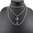 Katia Designs Have Faith Essential Necklace in antique gold, featuring a simple pendant on a delicate chain.