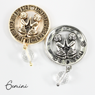 Gold Aries Be You Zodiac Original Lite Necklace by Katia Designs featuring a delicate pendant with zodiac symbol.