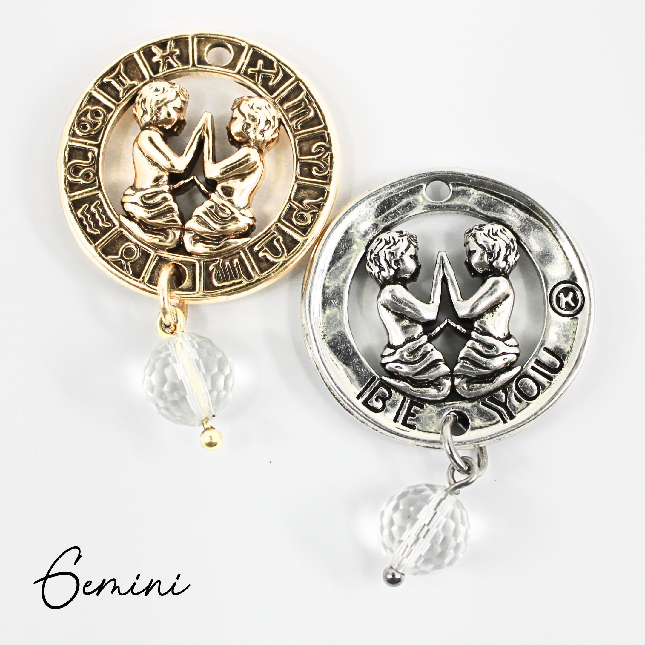 Gold Aries Be You Zodiac Original Lite Necklace by Katia Designs featuring a delicate pendant with zodiac symbol.