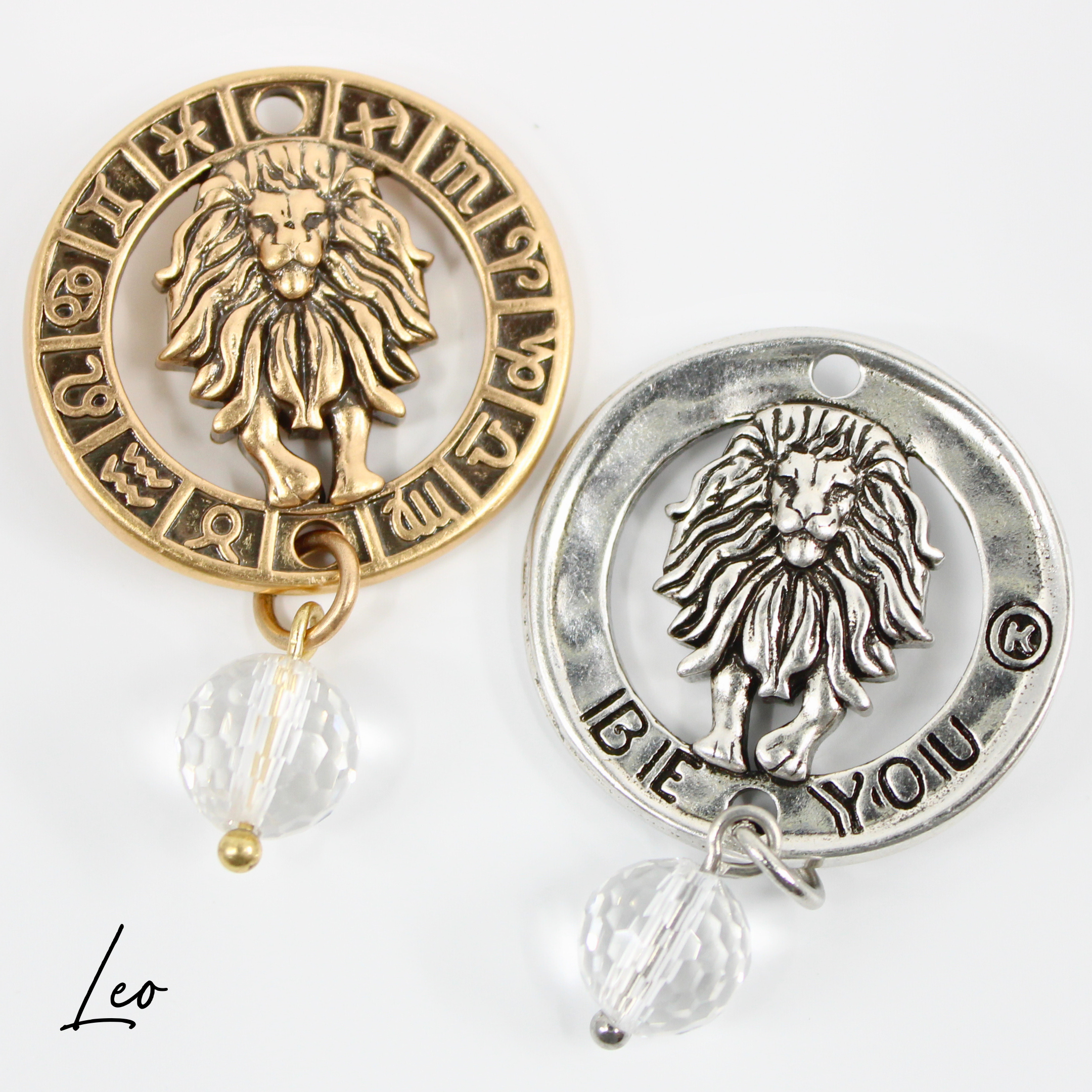 Antique gold Aries zodiac necklace from Katia Designs' Be You Zodiac Original Lite collection, featuring a delicate pendant.