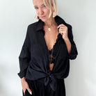 Katia Designs Love Heart Original Lite Necklace in antique gold with a delicate heart pendant on a fine chain.