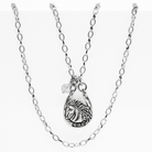 Katia Designs Wild & Free Horse Original Lite Necklace in antique gold featuring a detailed horse pendant on a delicate chain.