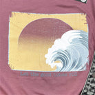 White short-sleeve graphic T-shirt from The Graphic Tee with "Let The Good Times Roll" print on the front.