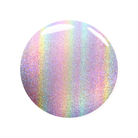 Holographic Cat Eye nail polish by Madam Glam showing a shimmering, iridescent finish with a cat eye effect in a close-up image.