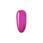 Madam Glam Rose Glitz nail polish bottle with a shimmering pink shade and elegant packaging.