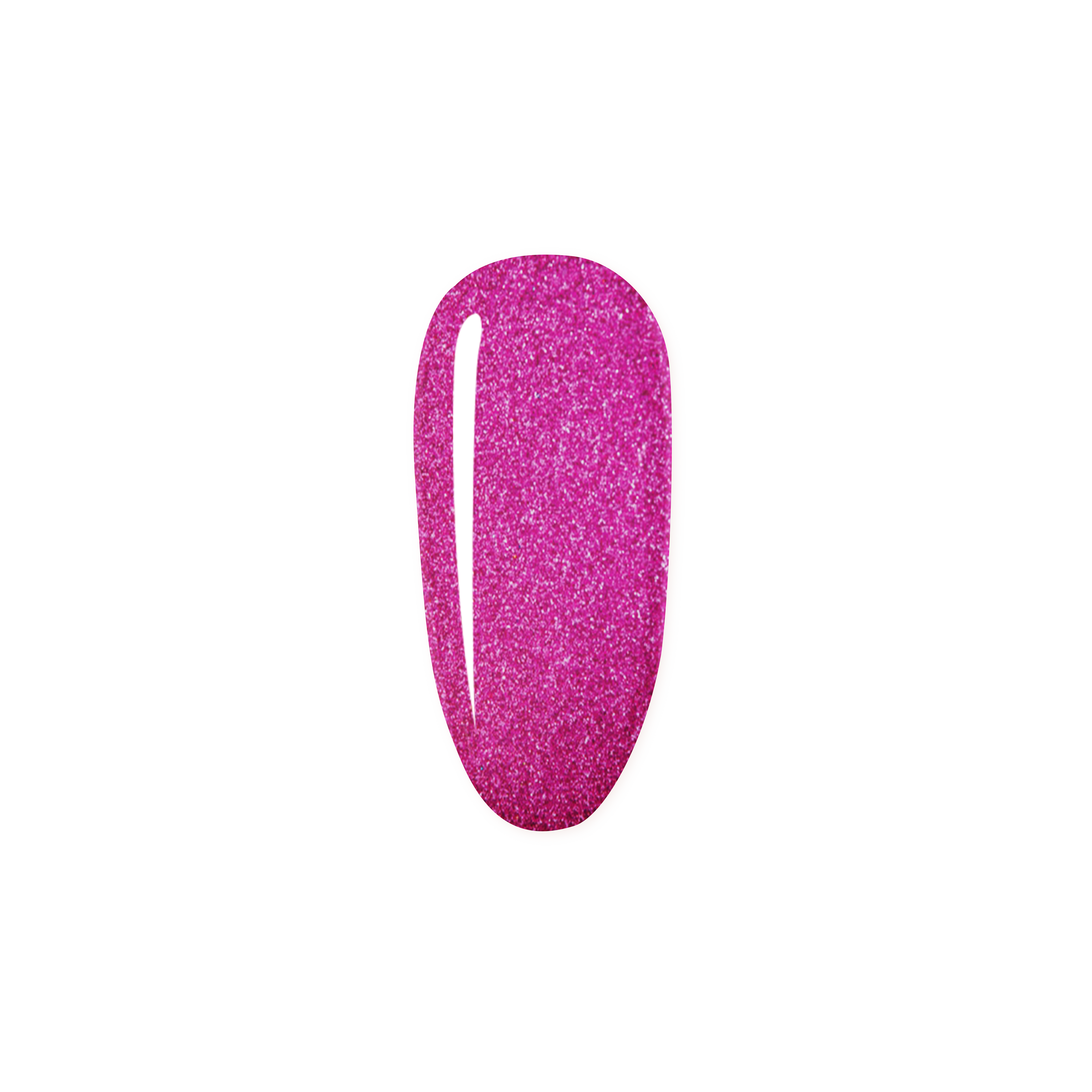 Madam Glam Rose Glitz nail polish bottle with a shimmering pink shade and elegant packaging.