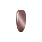 Madam Glam Rose Taupe nail polish bottle with the color swatch showing a soft, muted pinkish-brown shade.