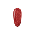 Bright scarlet red nail polish bottle by Madam Glam with a sleek, modern design and glossy finish.