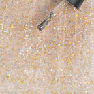Madam Glam Sparkle On nail polish bottle with glittery pink and purple shades, showcasing a shimmering, sparkling finish.