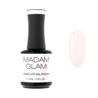 Madam Glam Sweetheart nail polish bottle with pink and red shades, featuring a stylish design and clear branding.