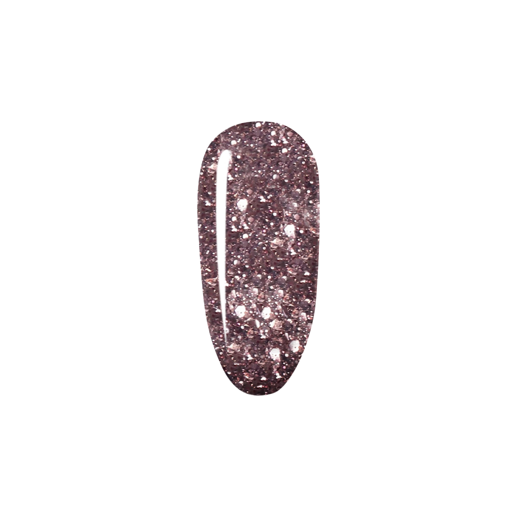 Madam Glam The Change nail polish bottle with sleek black and white label, showcasing vibrant, glossy nail polish color.