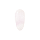 White Aurora gel nail polish by Madam Glam, featuring a shimmering iridescent white finish on a smooth bottle.