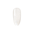 White Mermaid nail polish by Madam Glam shown in a sleek bottle with a glossy white color and mermaid-inspired design.