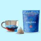Magiktea Palo Azul tea bags, 15 plant-based USDA Organic tea bags with natural herbal ingredients.