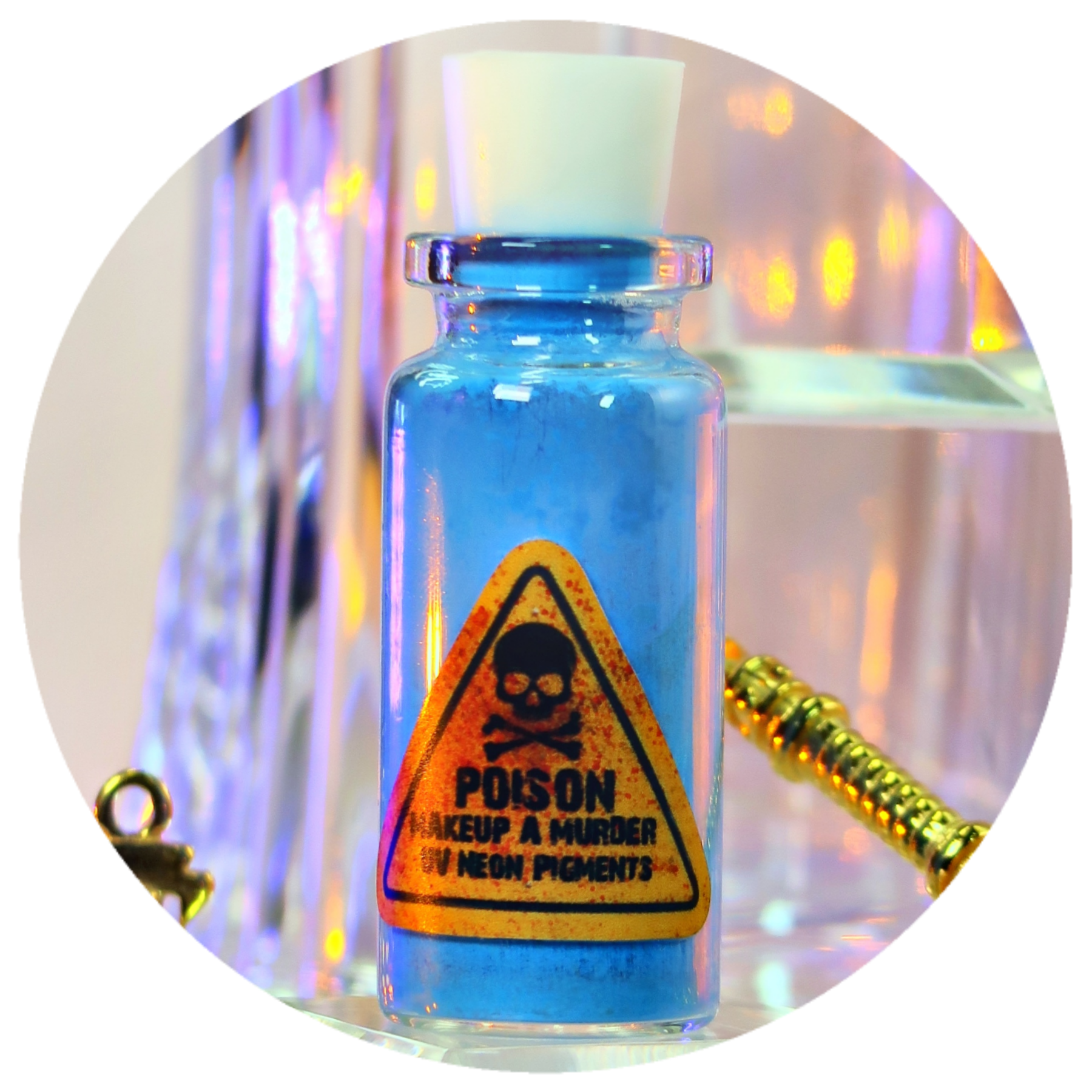 Poison Neon Pigments™ bundle by Makeup A Murder, INC featuring vibrant neon makeup pigments in various shades.