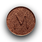 Makeup A Murder, INC Bloodshed eyeshadow lineup with various vibrant and dark shades displayed in a row.