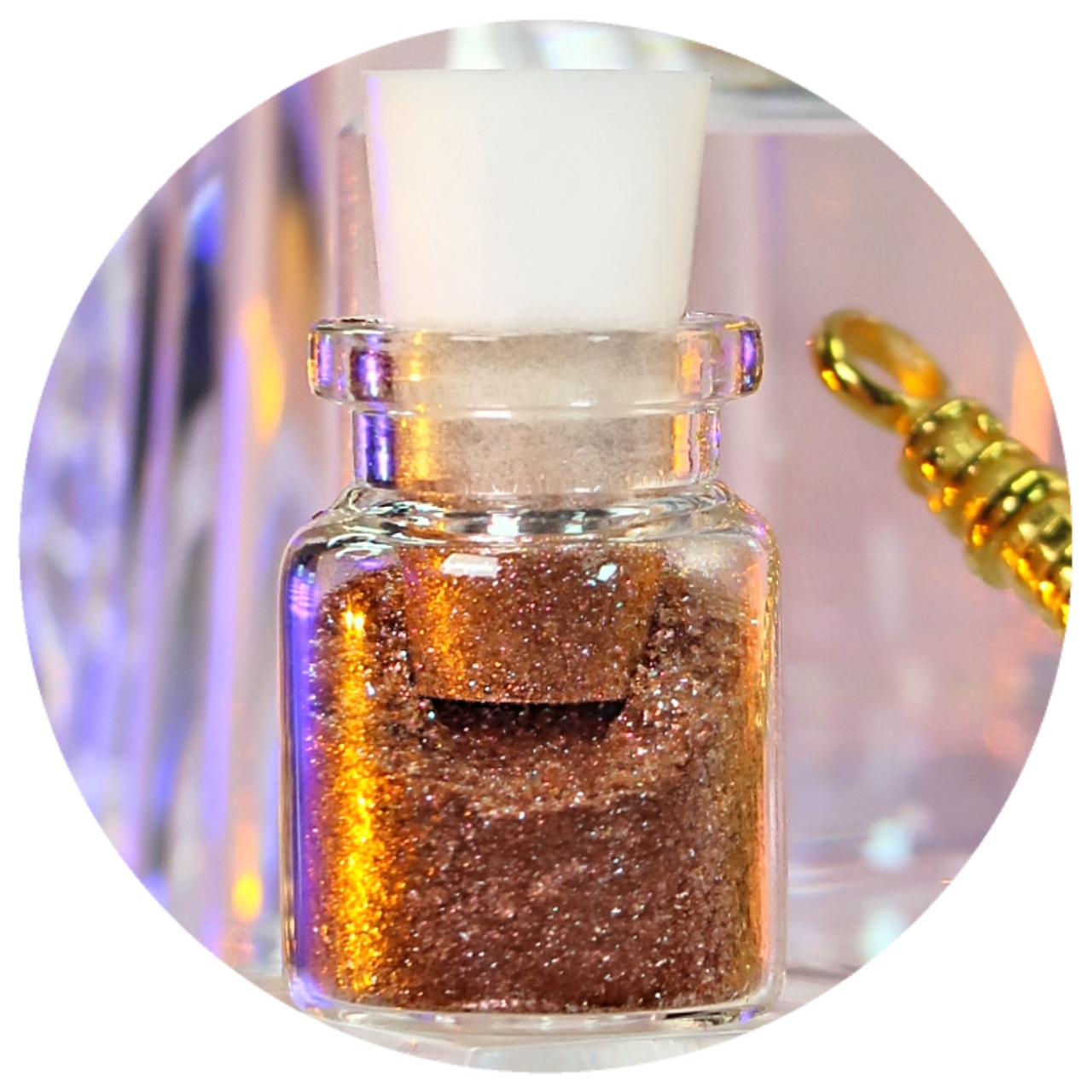 Makeup A Murder, INC Poison Highlights glitter for dazzling, luminous makeup looks with shimmering, toxic-inspired glow.
