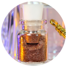 Makeup A Murder, INC Poison Highlights glitter for dazzling, luminous makeup looks with shimmering, toxic-inspired glow.