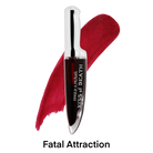 Makeup A Murder, INC KISS of DEATH Bloody Lip Stains lip gloss with deep red, bloody lip design and bold color application.