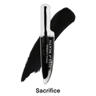 KISS of DEATH Bloody Lip Stains lipgloss by Makeup A Murder, INC, featuring a deep red, blood-inspired color in a sleek tube.