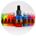 Makeup A Murder, INC Poison Neon x Chemical X CMS™ master makeup palette with vibrant neon shades and detailed packaging.