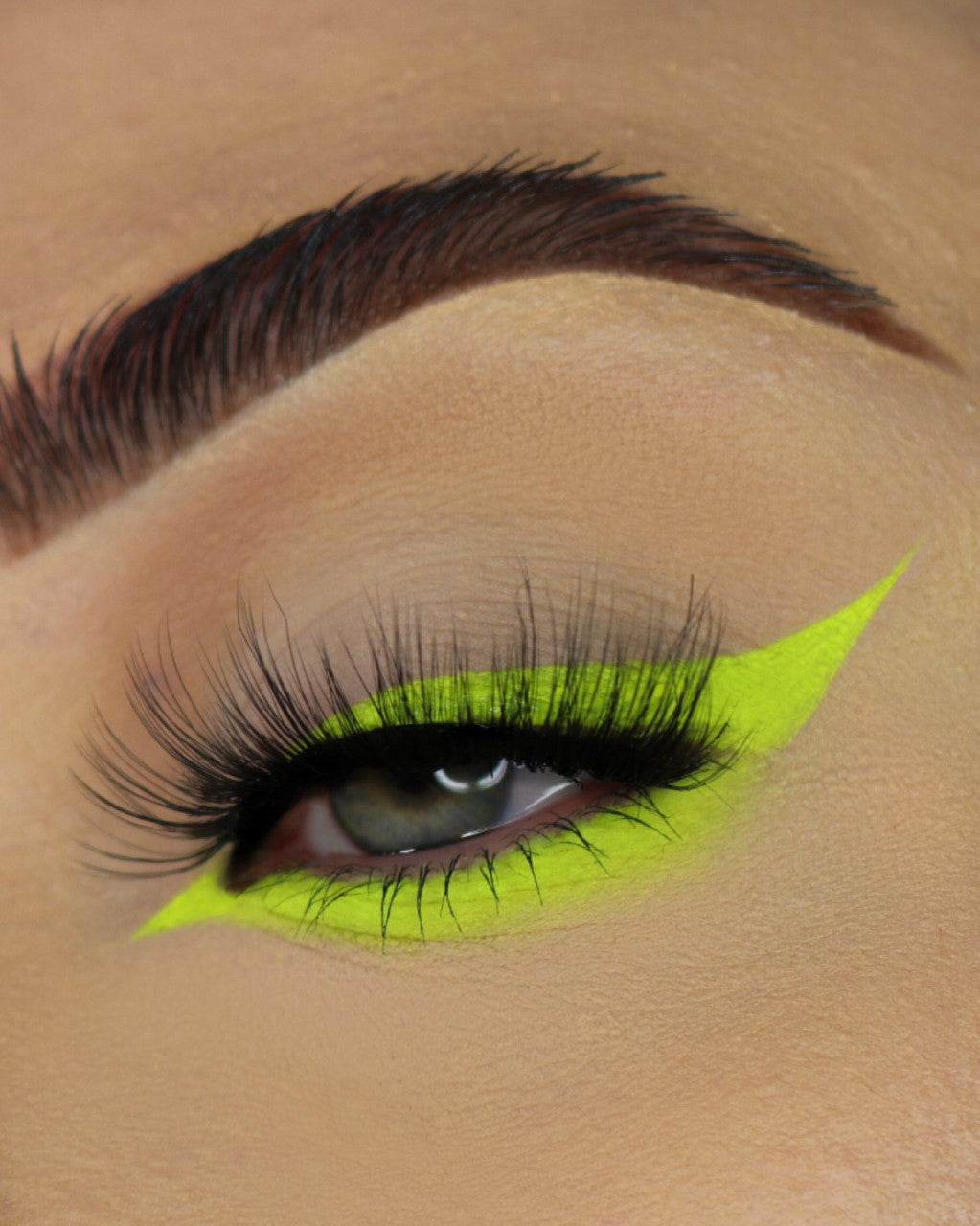 Master makeup palette Poison Neon x Chemical X CMS™ by Makeup A Murder, INC featuring vibrant neon shades and bold packaging.