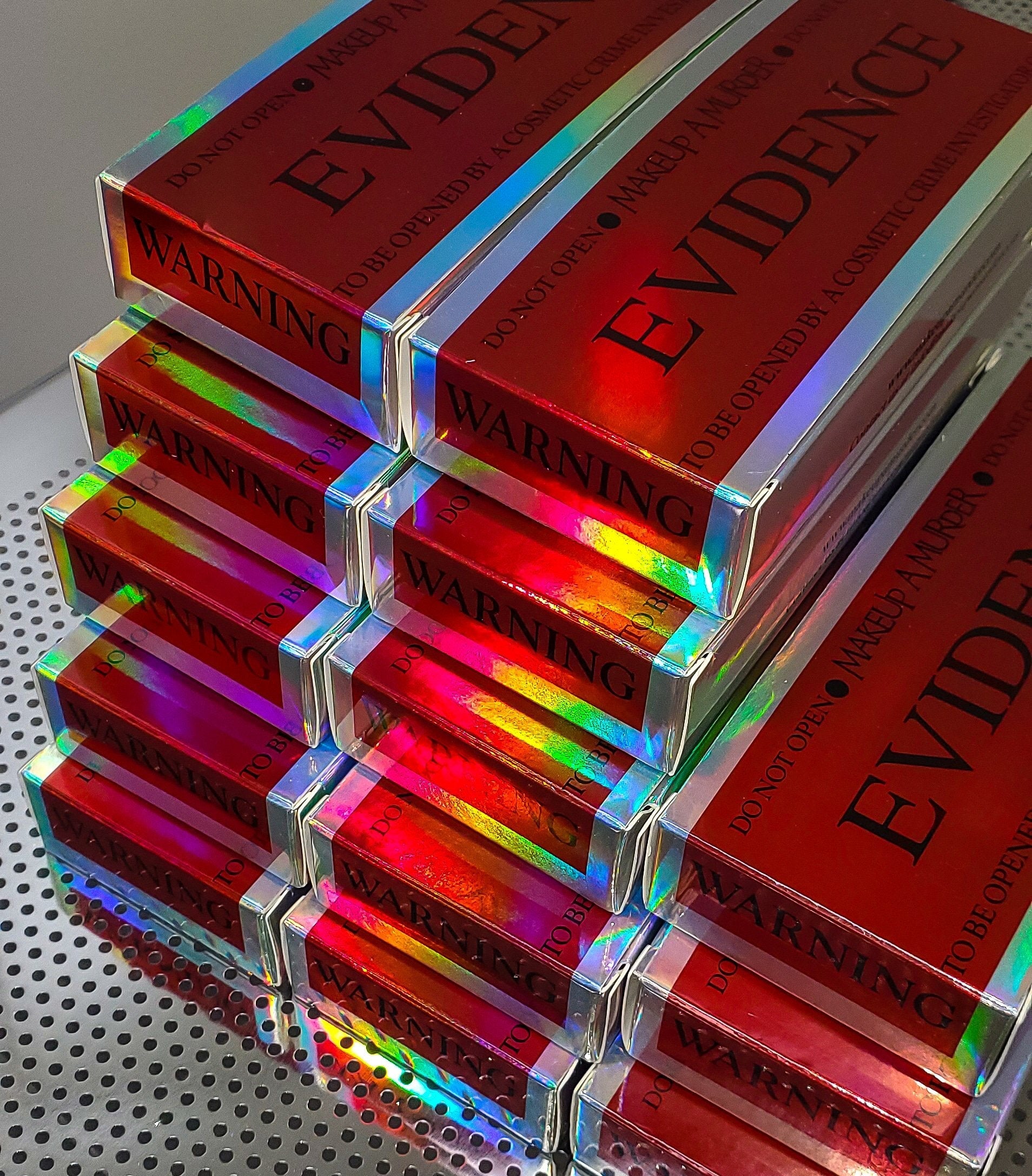 Makeup A Murder INC Poison Neon x Chemical X CMS master makeup palette with vibrant neon shades and bold packaging.
