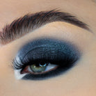 Makeup A Murder, INC Poison Pigment Collection Master in Shimmer Mustard Gas with vibrant mustard yellow pigment.