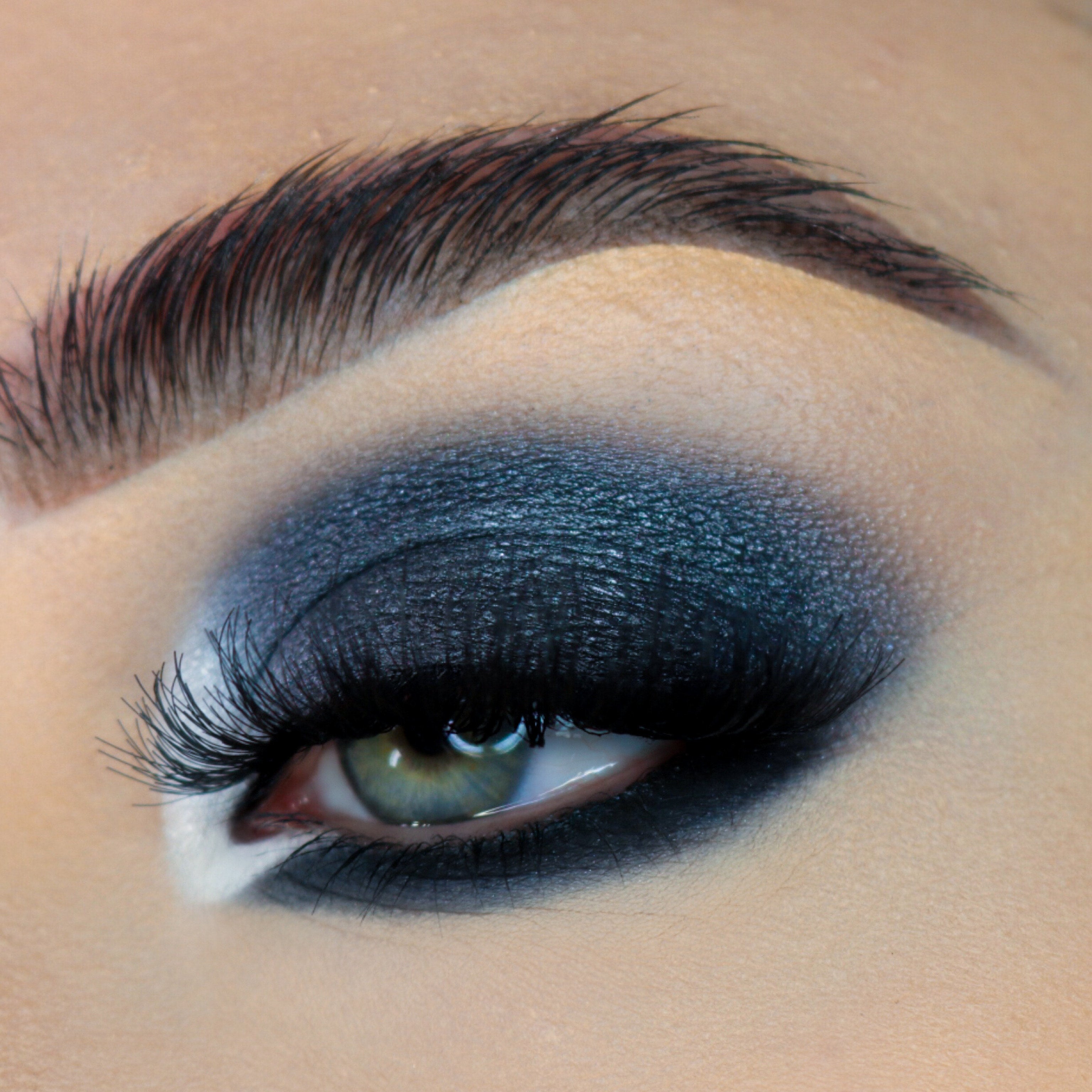 Makeup A Murder, INC Poison Pigment Collection Master in Shimmer Mustard Gas with vibrant mustard yellow pigment.