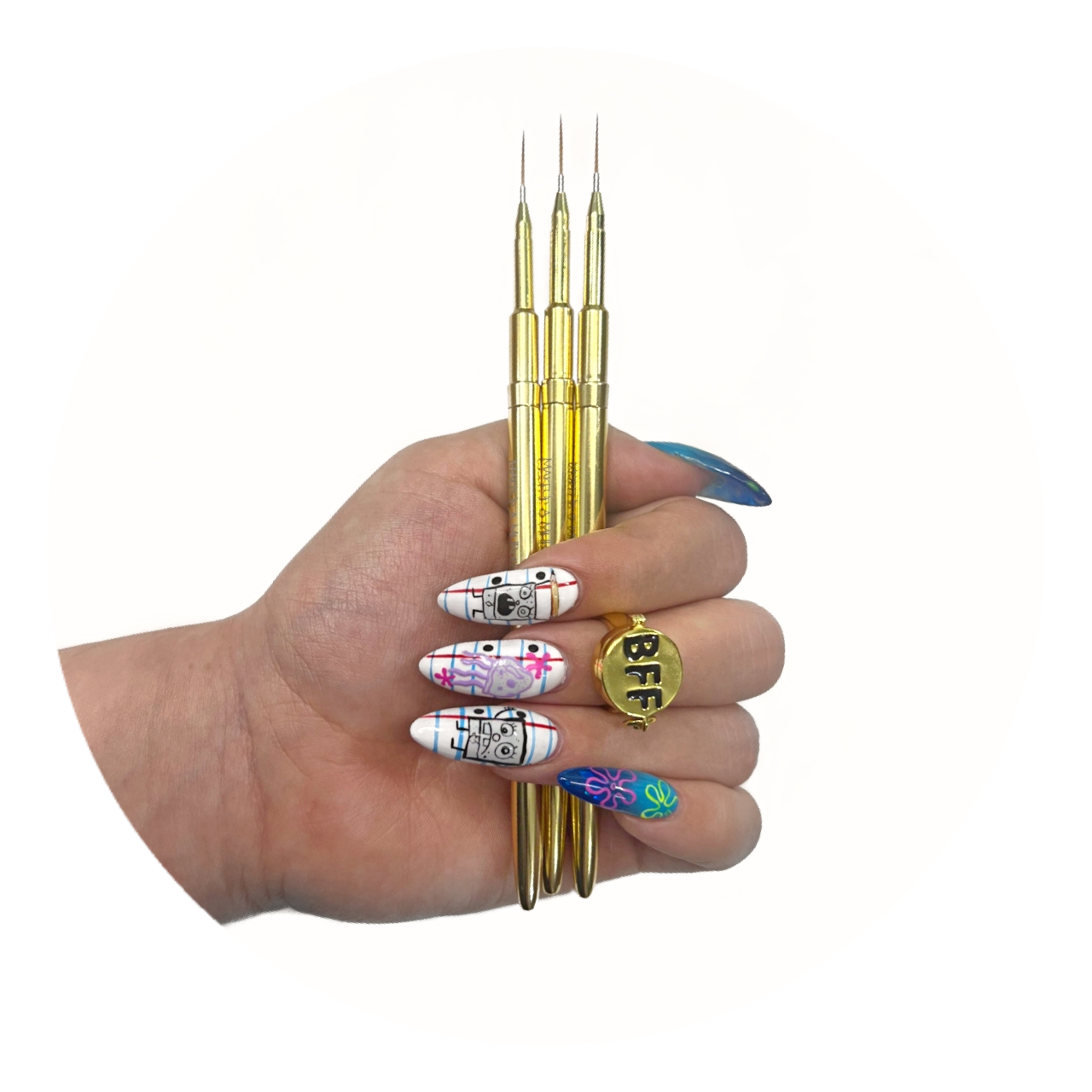 Master Sketch Artist Brush Collection by Makeup A Murder, INC featuring a variety of professional makeup brushes.