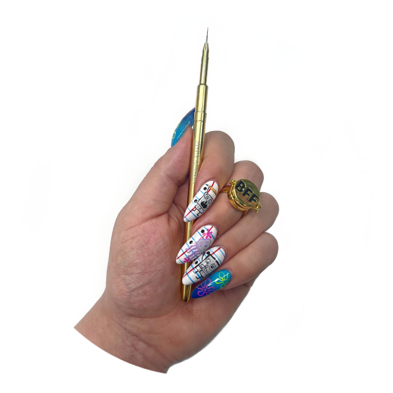 Master Sketch Artist Brush Full Collection by Makeup A Murder, INC featuring various professional makeup brushes arranged together.