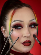 Master Sketch Artist Pigment Brushes collection by Makeup A Murder, INC featuring a full set of professional makeup brushes.