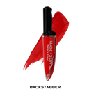 Makeup A Murder, INC Cause of Death Rainbow Liquid Eyeshadow Collection master palette with vibrant shades and red coffin design.